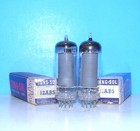 12ab5 Nos Tung-sol Radio Audio Vintage Amplifier Vacuum Tubes 2 Valves Tested