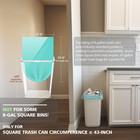 Biodegradable 8 Gallon Trash Bags Compostable Unscented Leak Proof Bag