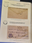 Written Collection Of Postal History  Year 1903 - 1960