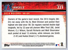 2015 Topps Series 1 Base   223 Los Angeles Angels - Team Card