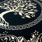 Golden Tree Of Life Tarot Witchcraft Card Altar Cloth Square 18x18  Table Napkin