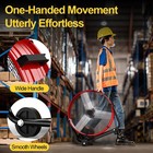 Uthfy 8800cfm Heavy Duty Industrial Drum Fan  24 Inch High Velocity Floor Fan