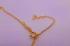 Gift tliffany cot Smile necklace 18k Rose Gold  Diamond Pendant  Original Box