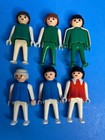 Lot Of 10 Playmobil People Man Woman Granny Girl Boy Vintage Playmobil Glasses