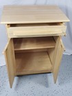 Kitchen Utility Cart Rolling Drawer Storage   Handle Natural Pick-up Only