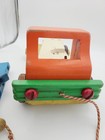 Vintage 1950s Playskool Wood Take Apart Truck W pull Cord  no Screws 