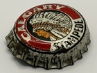 Vintage Calgary Stampede Indian Chief Cork Beer Bottle Cap Alberta  Canada Crown