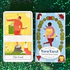 Yarn Tarot  For Crocheters  Knitters  Spinners  And Weavers With Guidebook- New