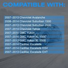 Door Weather Stripping Seal Compatible With 2007-2014 Chevy Left Or Right