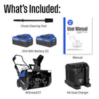 Westinghouse Battery Powered 48-volt 22-in Single-stage Push Battery Snow Blower