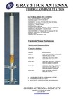 Vhf Base Antenna  220-230 Mhz  Omni-directional  3dbd  5 1dbi   Uhf Female
