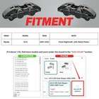 Front Disc Brake Caliper Compatible With Mazda Cx-9 2007-2015