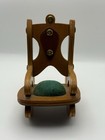 Vintage Wooden Rocking Chair Pin Cushion  Doll Furniture 5   