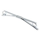 2pcs  gold silver  Tie Collar Bar Pin Collar Bar Shirt Clip Men s Shirt Suit Pla