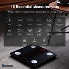 Bathroom Scale Smart Digital Bluetooth Scales For Body Weight  Body Fat  Bmi    