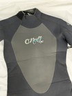 O neill Women s Epic 4 3mm Back Zip Full Black Wetsuit Sz 12   free Shipping  