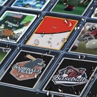 Trading Card Sleeves Hard Plastic Clear Case Holder 200 Baseball Cards Topload  