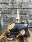 Wwi German Pickelhaube Prussian Leather Helmet Spiked Officer Handmade Gift Item