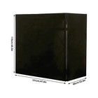 Dj Display Stand Scrim Dj Facade Event Booth Cover Dj Stand Decorative Black New