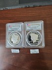 2023 S Morgan   Peace Silver Dollar Set Proof Pcgs Pr70 Dcam  First Strike  Rare