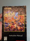  no Game  Final Fight 3  super Nintendo Snes  Instruction Manual Only -authentic