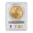 Mexico 1947 Gold 50 Pesos Pcgs Ms67 Gem Graded 1 2057 Oz Agw Coin