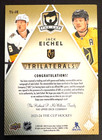 2023-24 Upper Deck The Cup Jack Eichel Trilaterals 3-clr Patch On Card Auto  13