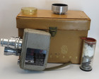 Revere 8 Model B-63 8mm Movie Camera Turret 3 W  Original Case Vintage Clean