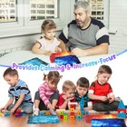 Chengu 4 Pcs Fabric Marble Maze Mat  Starry 8 66 X 6 3 In   multiple Colors 