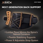 Copper Fit X-back Brace For Lower Back Pain  Lumbar Support  Herniated Disc  Sci