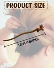 Green Sandalwood Hand Carved Wood Cat   kitten Wood Hairpin   hair Stick Cat