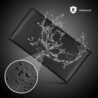 Zippered Money Pouch 11x6 1 Inch  2 Pcs Cash Bags For Bank Deposits  Black