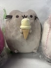 Gund New Pusheen Santa Claws Stackable Cookie Ice Cream Plush Lot Of 3