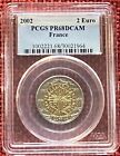 2002 Pcgs Pr68 Dcam Euro France 8 Coins Set
