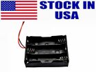 5 Pack Battery Storage Case Holder With Wire Lead For 3x18650  11 1v