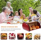 Breadbox For Kitchen Countertop   Bread Bin Stainless Steel Bread Box Bread