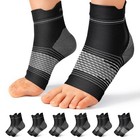 6 Pairs Compression Socks For Men   Women - Plantar Fasciitis Relief  Support