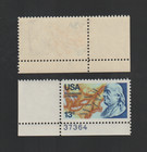 Us Efo Error Stamps  1690 Franklin  Map  Big Color Shift  Plate     Normal  Mnh