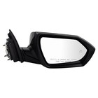 Passenger Side Mirror Assembly Power Heated Blind Spot Smooth Black