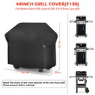 48inch Waterproof Bbq Grill Cover For Weber Spirit 2 Ii 200 E210 7138 Heavy Duty