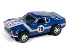Auto World 1970 Ford Mustang Boss 302   70 Gulf Ho Scale Slot Car Sc413a