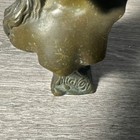 Antique Emmanuel Villanis Art Nouveau Bust Of Mignon 1896 Solid Bronze  5 Inch
