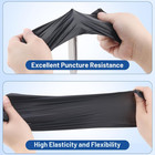 Black Nitrile Gloves Medium Bulk  Case Of 1200  3 5mil  Latex Free Powder Free