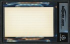 Henry Jordan Autographed 3x5 Index Card Green Bay Packers Beckett Bas  18281368