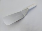 Russell International 8x3 Offset Spatula Turner Stainless Semi Flex White Handle