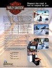 Harley-davidson   L a  Riders Motercycle Original Video Arcade Game Flyer Sega