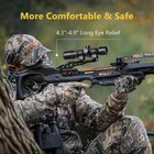 1 5-5x32 Crossbow Scope 300  Fps Illuminated Reticle Red Dot Sight Bow Optic