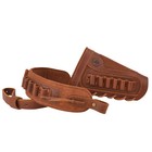 Set Of Leather Buttstock With Rifle Ammo Holder Sling For 30-06  45-70  308  44