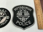Pittsburgh Police S w a t  Collectable Patch Set New Full Size
