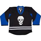 Misfits Helemt Graphic On An Ice Hockey Jersey With Name   Number On The Back